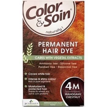 3 Chenes Color & Soin Боя за коса, 4M Махагоново кестеняв цвят