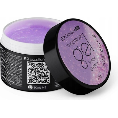 gel Excellent Pro Thixo s efektem fialová comet 15g