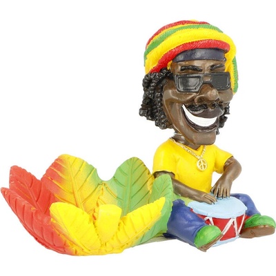 KRCZ Cigaretový popelník Rasta Man Jamaica 11cm