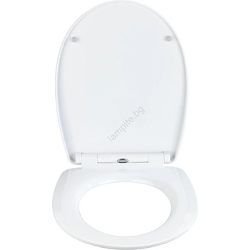 WENKO 23532100-WC тоалетна седалка 300/350 кг 36, 5x45 см пъстроцветна/сребриста (WE0654)