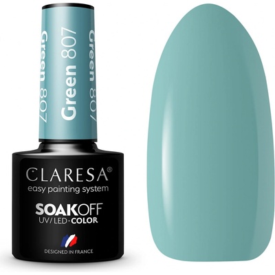 Claresa Gél lak Green 807 5 ml