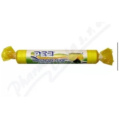 PEZ Hroznový cukor citrón s vitamínom C 39g