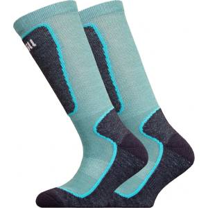UphillSport Детски ски чорапи UphillSport Kid's Valta Alpine Shin Cushioned M5 Merino Ski socks - Ocean - размер 34-36 (EU) (201-8495-0212)