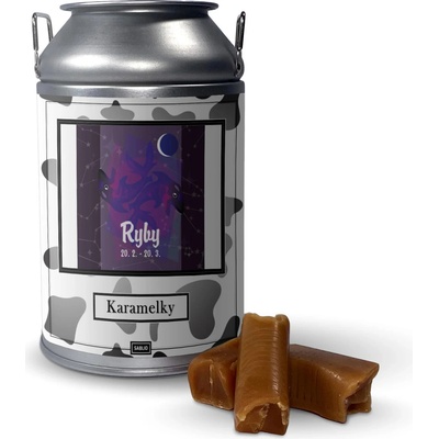 Sablio Karamelky v plechovej dóze Ryby 250 g