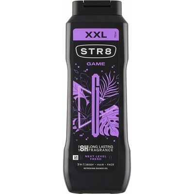 STR8 Game osvěžující sprchový gel 3 v 1 750ml