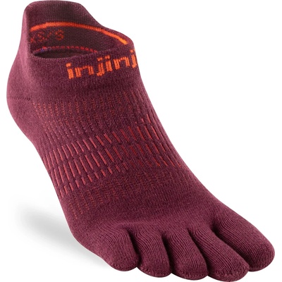 Injinji Дамски чорапи за бягане Injinji Women's Run Lightweight No-Show Running socks - Mahogany - размер 35-40 (EU) (201-7566-1511)