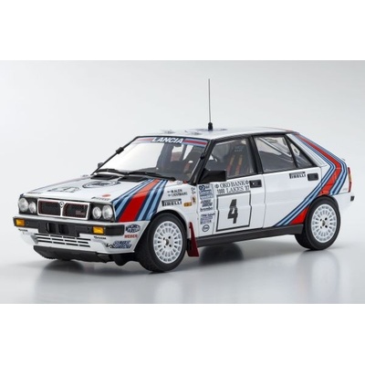Kyosho Lancia Delta HF 4WD 1000 Lakes 1987 Team Lancia Nr.4 1:18