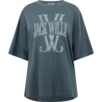 Image 1 of Jack Wills Тениска Jack Wills Women's JW Laundered Regular Fit T-Shirt - Storm