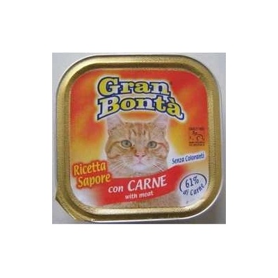 Gran Bonta paštéta s hovädzím mäsom pre mačky 100 g
