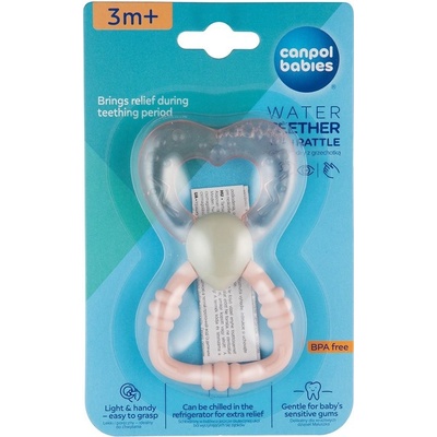 Canpol babies chladiace s hrkálkou magická palička ružová