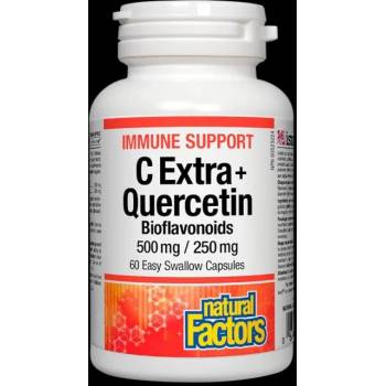 Natural Factors Vitamin C Extra + Quercetin 250 mg [60 капсули]