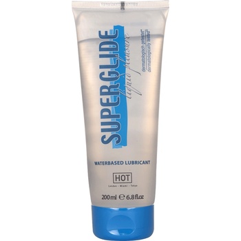 Image 1 of HOT Superglide Liquid Pleasure Waterbased Lubricant 200ml