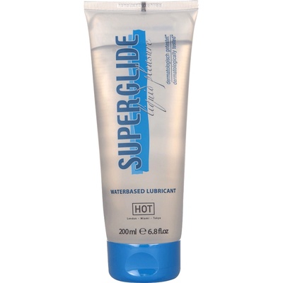 HOT Superglide Liquid Pleasure Waterbased Lubricant 200ml