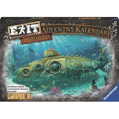 EXIT Adventný kalendár Potopená ponorka DE