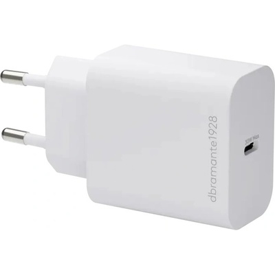 dbramante dbramante1928 CH30EUWH4392 зарядно за мобилни устройства Универсален Бяла Променлив ток (AC) На закрито (CH30EUWH4392)
