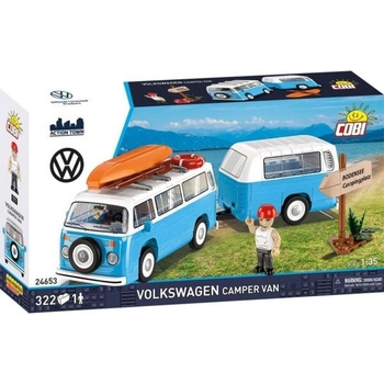 COBI Volkswagen Camper Van, 1: 35, 322 к, 1 ф (COBI-24653)