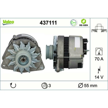 generátor VALEO 437111