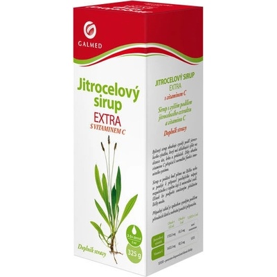 Galmed Extra Sirup jitrocel Vitamín C 325 g