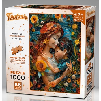 KS Games - Puzzle Mother Hug - 1 000 piese