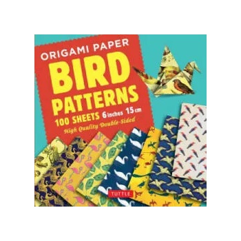 Origami Paper - Bird Patterns - 6 inch (15 cm) - 100 sheets
