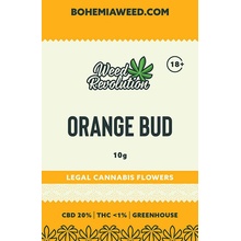 Weed Revolution Orange Bud Greenhouse CBD 20% THC 1% 10 g