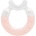 Mam Bite & Brush Teether Pink