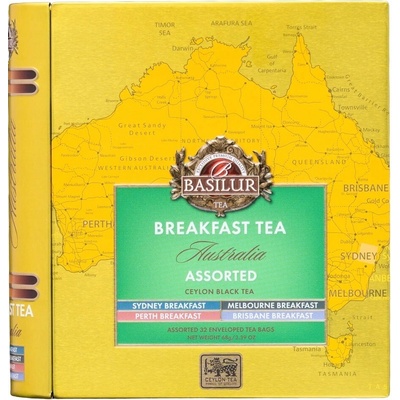 Basilur súprava čajov Breakfast Tea Australia 68 g