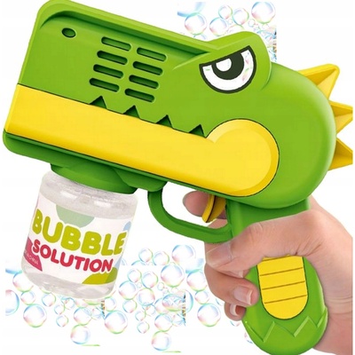 PISTOLE NA MÝDLOVÉ BUBLINY PŘÍSTROJ BLU KAPALINA STROJEK GENERUJÍCÍ FRU BUBLINKU