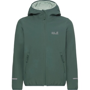 Jack Wolfskin Детско софтшел яке Jack Wolfskin Kid's Fourwinds Jacket Softshell jacket - Sago Palm - размер 176 (EU) (703-7841-0417)