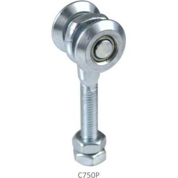 Vozík pro závěsný systém, 2 kolečka, do 30kg, uzavřená ložiska, pro profil C920P