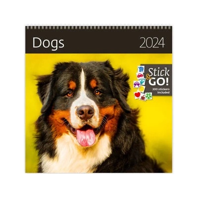 nástěnný Dogs 2024