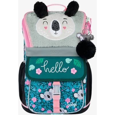 BAAGL Зелена ученическа чанта Zippy Baagl Бебе коала BAAGL | Zelen | Момичешки | ЕДИН РАЗМЕР