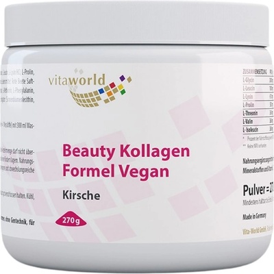 vitaworld Beauty Collagen Formula Vegan [270 грама] Череша