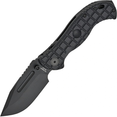 Halfbreed Blades Large Bush Folder - Folding Blade LBF-01 Gen-2 BLK - CPM 3V
