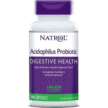 Natrol Acidophilus Probiotic 100mg - Пробиотик | 100 caps (1544)