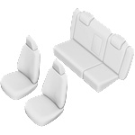 UMBRELLA Калъфи за седалки за skoda octavia a-5 2004-2008 (45971)