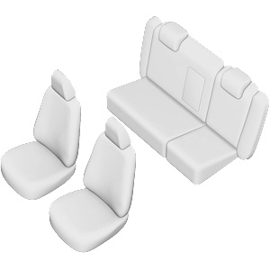 UMBRELLA Калъфи за седалки за skoda octavia a-5 2004-2008 (45971)
