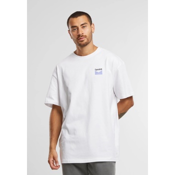 Mister Tee Тениска Live Bold Oversize Tee white XXLUB-MT3466-00220 - Тъмносив, размер 4XL