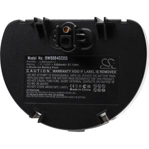 VHBW Батерия за Water Tech Pool Blaster Pro 900 / Precision 2.0 Li, LB003S2P-C, 5200 mAh (888402355)