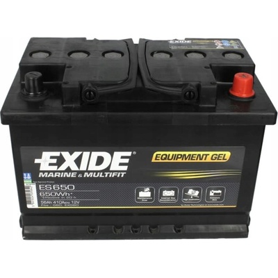 Exide Equipment GEL 12V 56Ah ES650