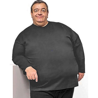 Triko s dlouhým rukávem Unisex Tee Anthracite