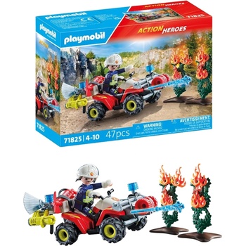 Playmobil 71825 playmobil - Пожарникарско АТВ