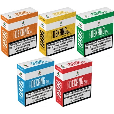 Dekang Nikotinová báze Dripper PG30/VG70 3mg 5x10ml