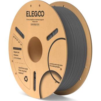 Elegoo PLA-1.75mm-1KG-Cardboard Spool-Space Grey (50.203.0109)