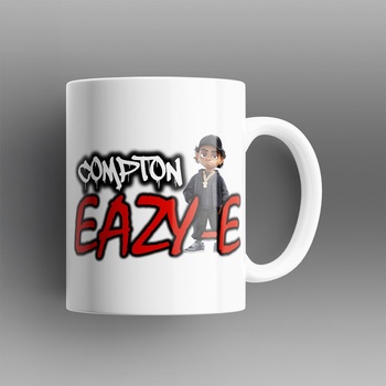 Hoodstyle Rap Toon Eazy-E чашаHOOD-1416-2 - Черен, размер