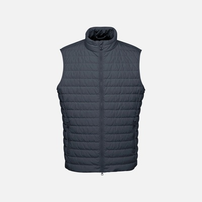 Geox Dark Blue Men's Quilted Jacket Warrens Mens šedá