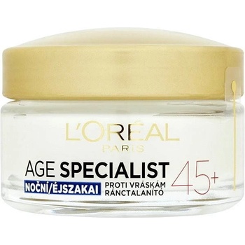 L'Oréal Age Specialist noční krém proti vráskám 45+ 50 ml