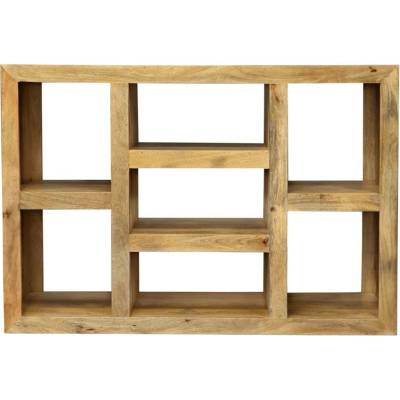 indickynabytek.cz Knihovna Hina 130x90x35 z mangového dřeva