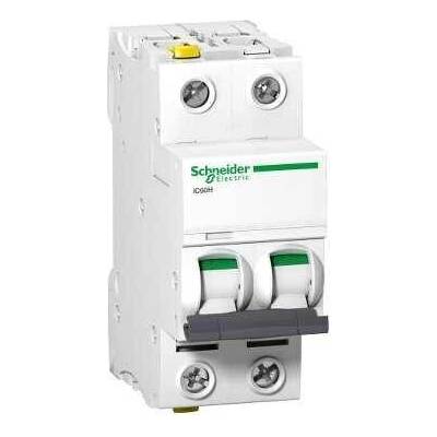 Schneider Electric Acti9 iC60H 2P 10A C A9F07210