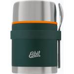 Esbit Термос за храна с прибори Esbit Stainless Steel Food Jug 750 ml forest green